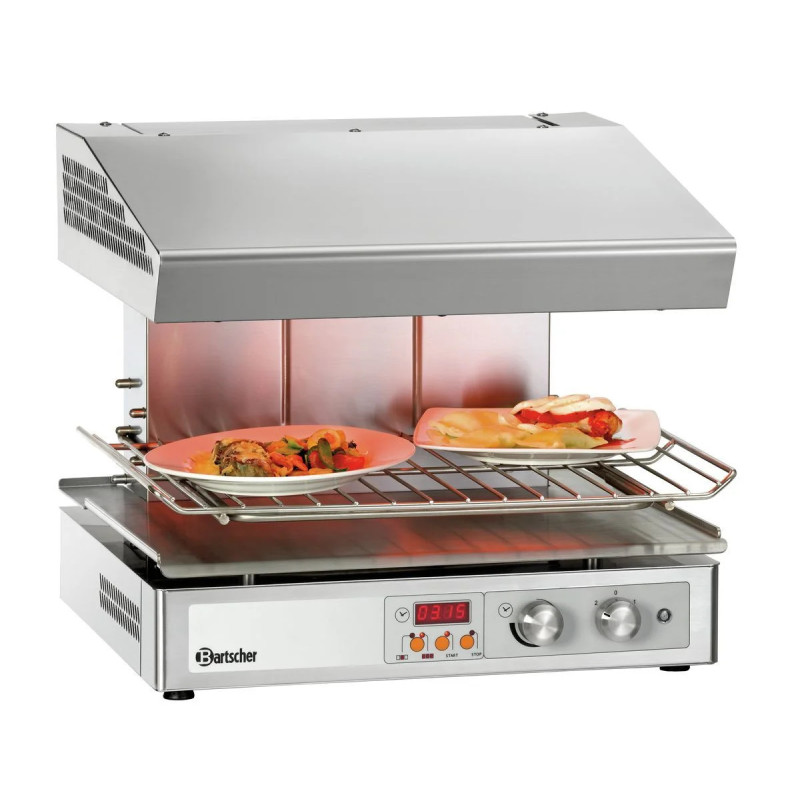 Hi-Light-Salamander 600-2Z – Infrarot-Grill 590x550x515 | bartscher