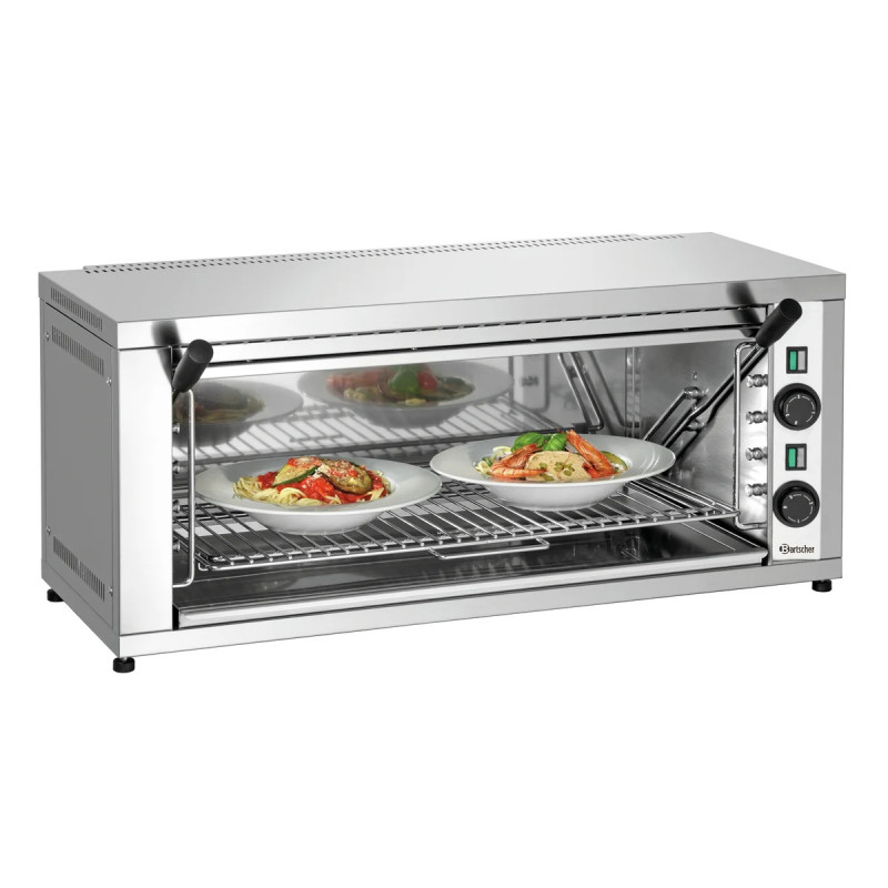 Salamander 600-2Z – Adjustable Grid & Dual Heating | bartscher