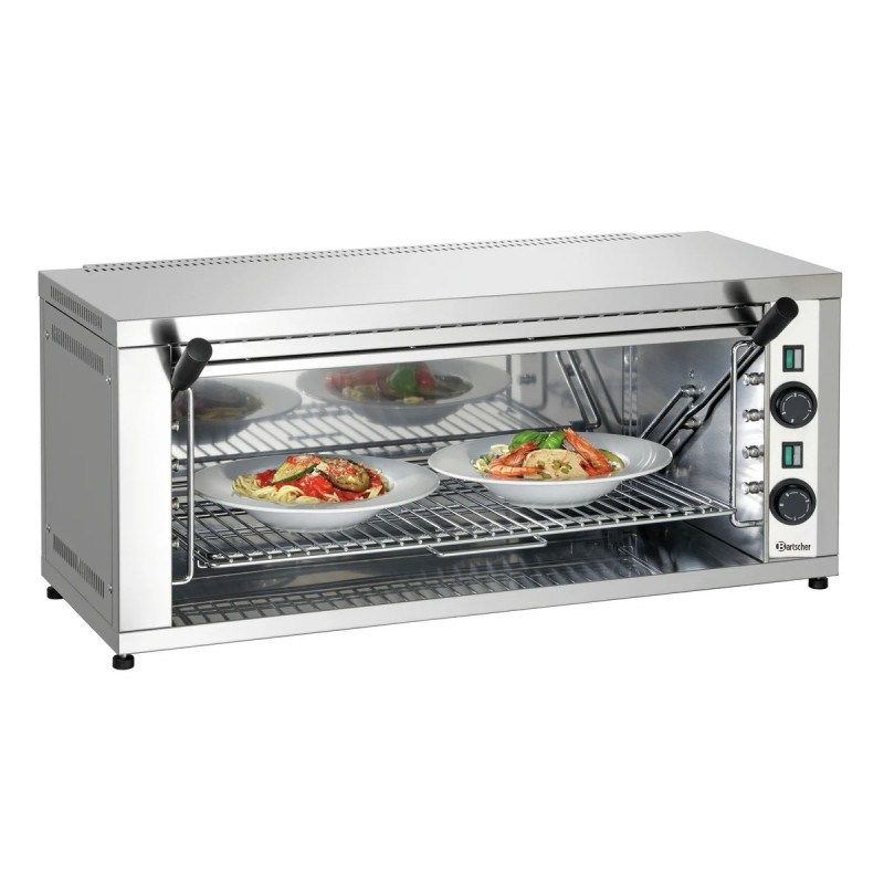 Salamander 600-2Z – Adjustable Grid & Dual Heating | bartscher