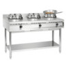 Wok cooker, 3 burners