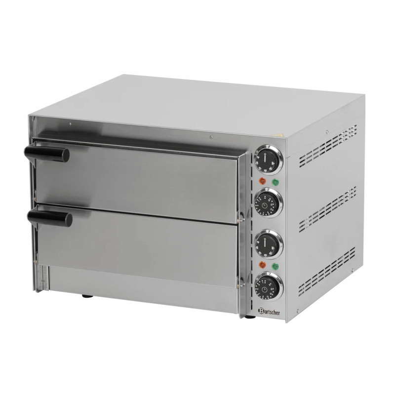 Pizzaofen Mini 2 mit 2 Backkammern – bartscher