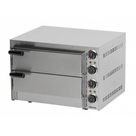 Pizzaofen Mini 2 mit 2 Backkammern – bartscher