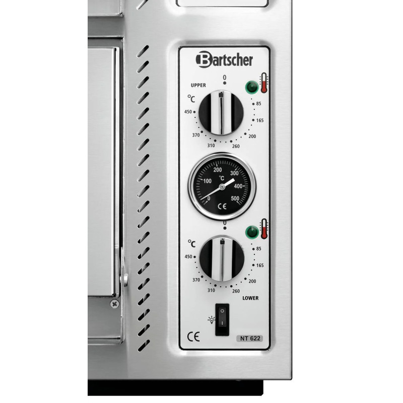 Four à pizza NT 622 10 kW – cuisson pro | bartscher