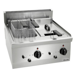 Fritteuse 600 mit 2x8L Becken – hohe Leistung | bartschER