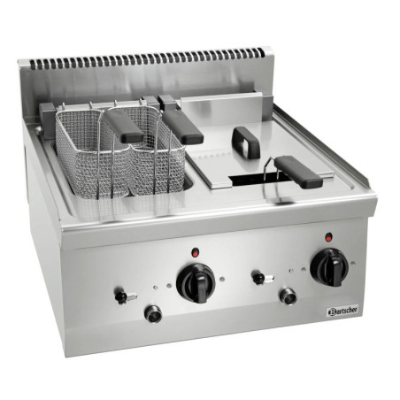 Deep Fat Fryer 600 – Dual 8L Tanks, High Power | bartscher
