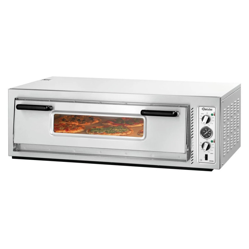 Pizzaofen NT 901 – 6 kW Elektroofen mit Sichtfenster | bartscher