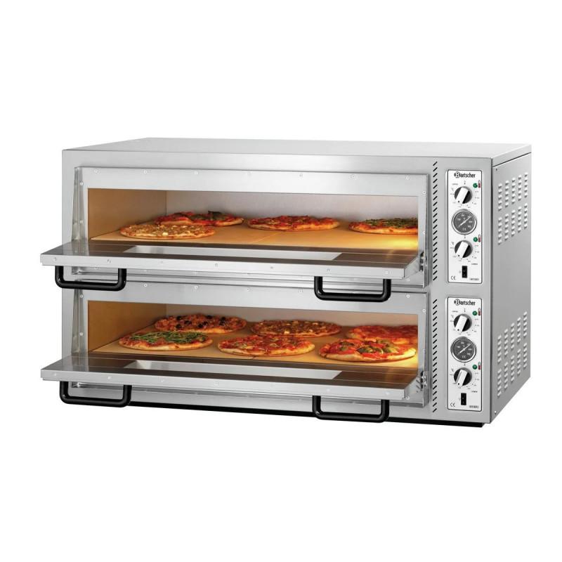 Pizzaofen NT 921 – 12 kW Leistung & Glastür | bartscher