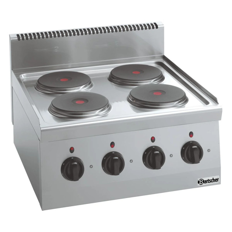 Cuisinière électrique 600 4 plaques 8000W | bartsch er