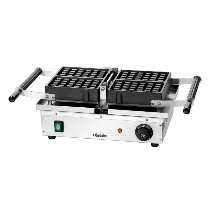 Waffeleisen Deluxe II – 1500 W, Edelstahl | bartscher