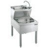Lave-mains inox sur armoire 12,4L – bartschser 401618