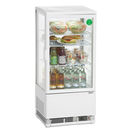 Mini-Kühlvitrine 78L mit Flügeltür – bartscher