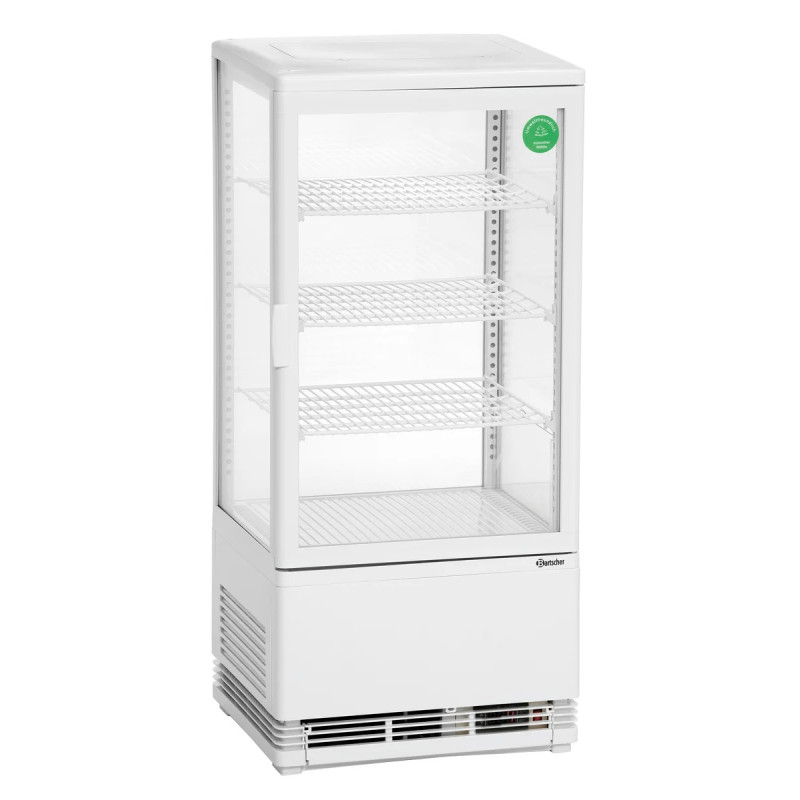 Mini-Kühlvitrine 78L mit Flügeltür – bartscher