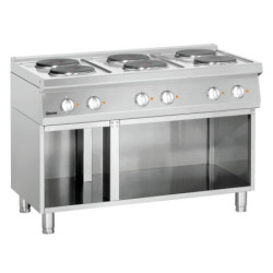 Cuisinière électrique 6 plaques 1200 mm – bart­scher