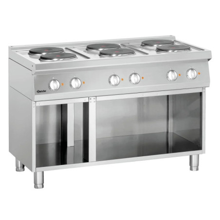 Electric Stove 700, 6 Hobs, 1200mm Wide | bartscher