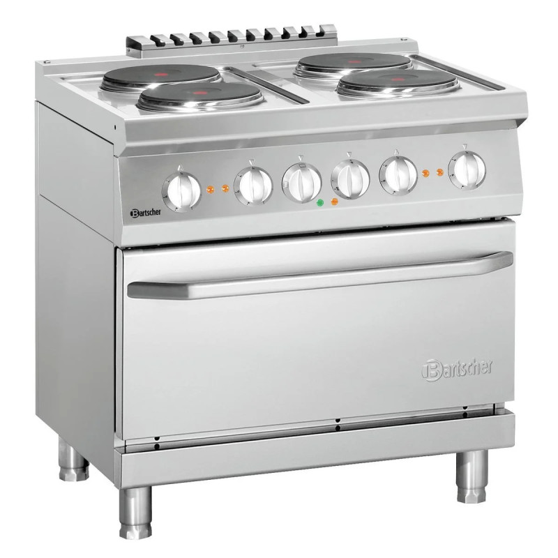 Electric Stove 700 with 4 Hobs & Oven 800x700mm | bartschER