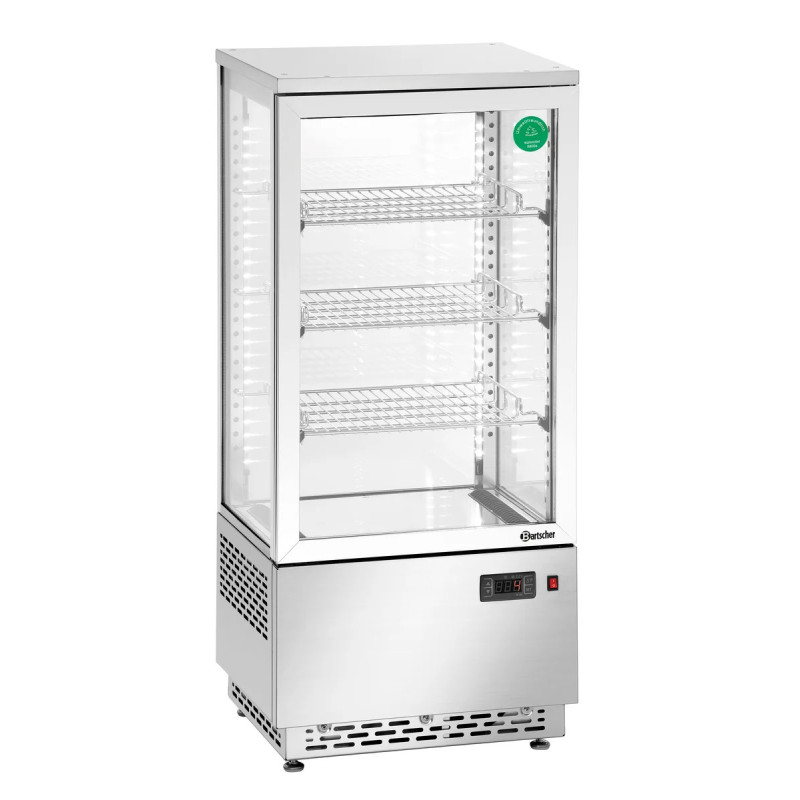 Mini réfrigérateur 78L inox – froid performant | bartscher