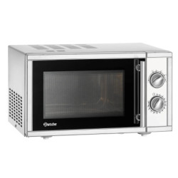 Mikrowelle 23L 900W – Edelstahl Garraum | bartscher
