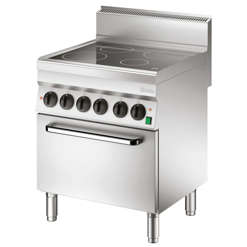 Electric Oven 650 with 4 Hobs – Efficient Cooking | bartschER