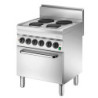 Cuisinière électrique 700x650 mm puissante – bartscher