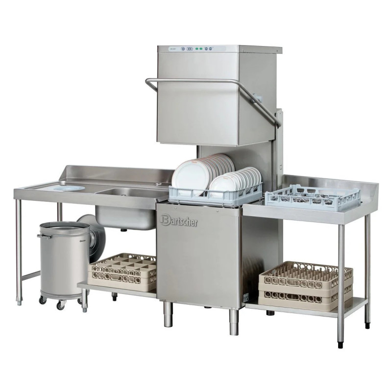 Poubelle 56L avec couvercle amovible – Bartscher
