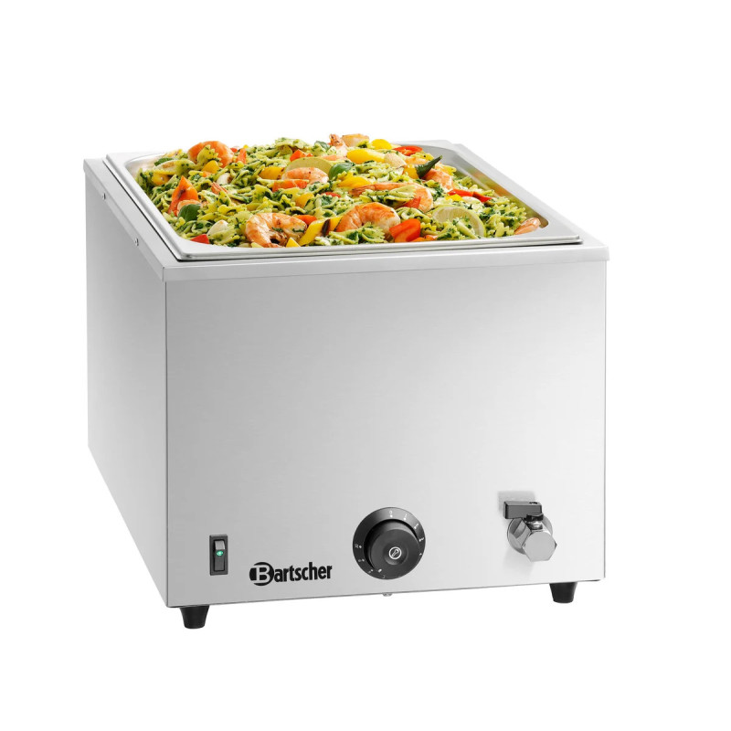 Bain Marie 1/1GN with Faucet – Efficient Tabletop Heating | bartscher