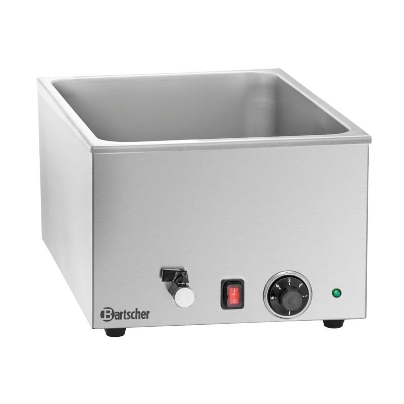 Bain Marie 1/1GN 150mm with Faucet – Efficient Heating | bartscher