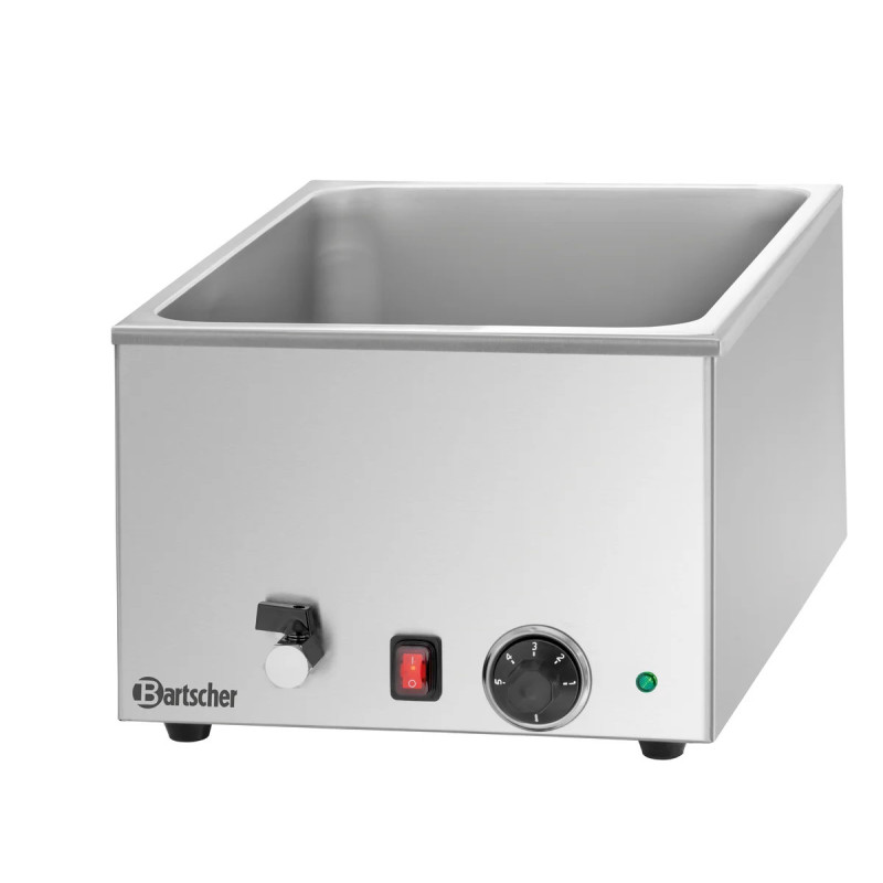 Bain Marie 1/1GN 150mm with Faucet – Efficient Heating | bartscher