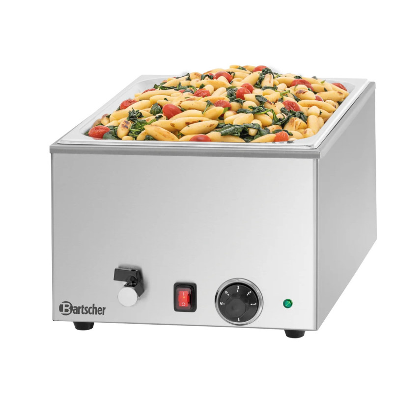 Bain Marie 1/1GN 150mm with Faucet – Efficient Heating | bartscher
