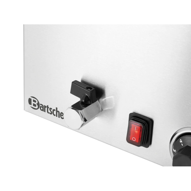 Bain Marie 1/1GN 150mm with Faucet – Efficient Heating | bartscher