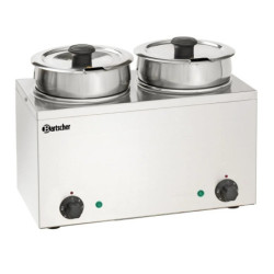 Bain Marie Hotpot 2x3,5L – Präzise Temperatur | bartscher