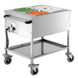 Speisenausgabewagen 2 x 1/1 GN – temperaturregelbar | bartscher