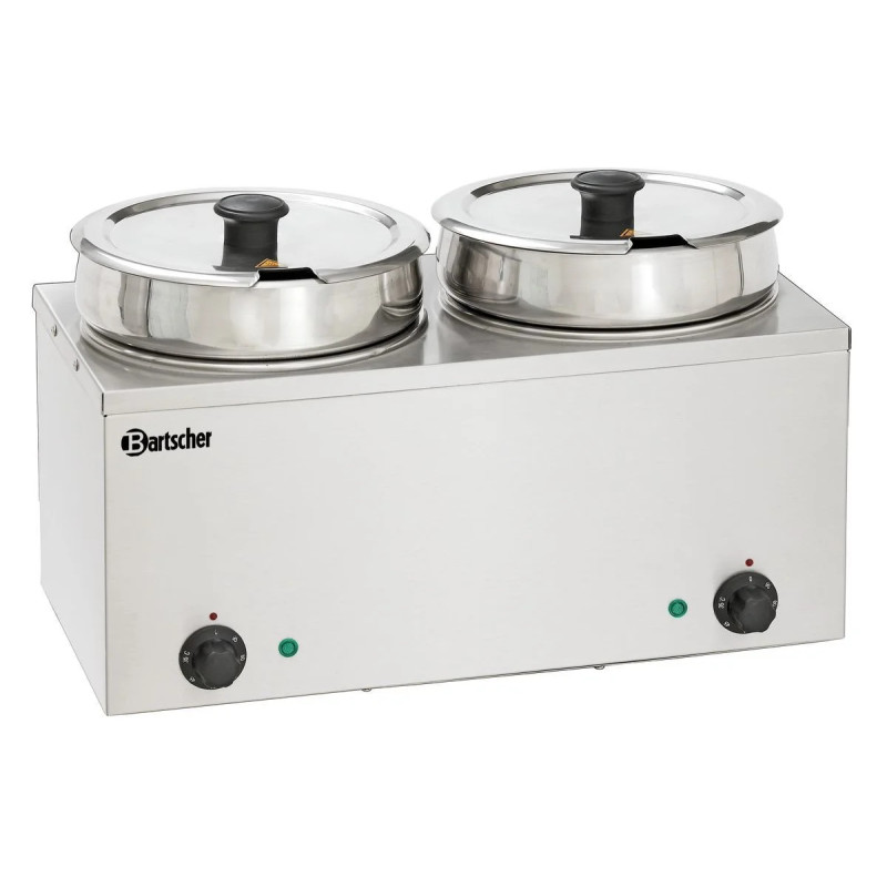 Bain Marie Hotpot 2x6.5L – Precise Heating | bartscher