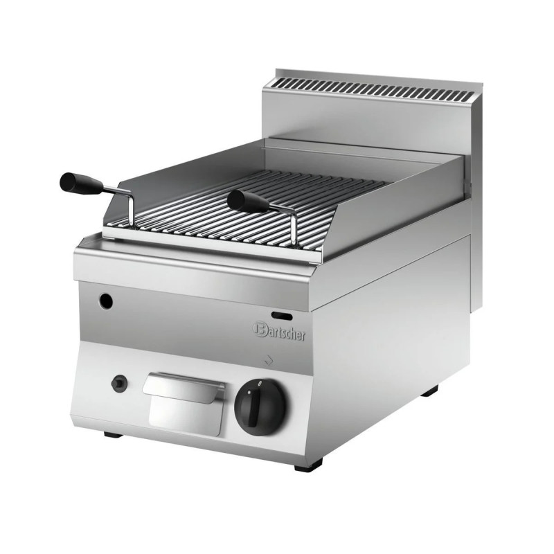 Lava Rock Grill Gas 650 400x650mm – Efficient Heat | bartscher