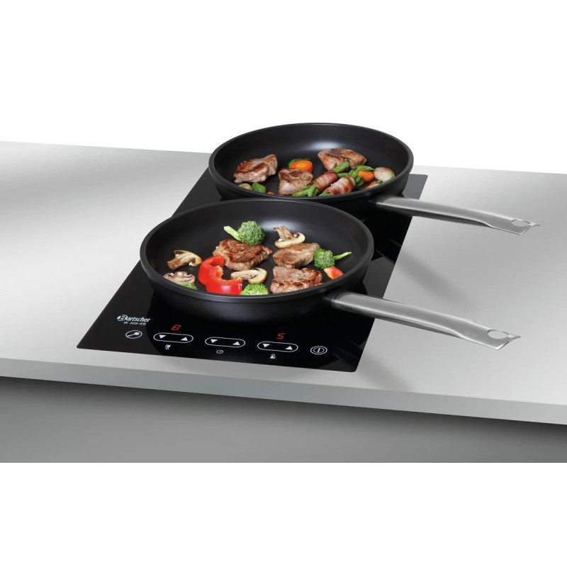 Built-in Induction Cooker IK 30S-EB – Dual Hob 3000W | bartscher