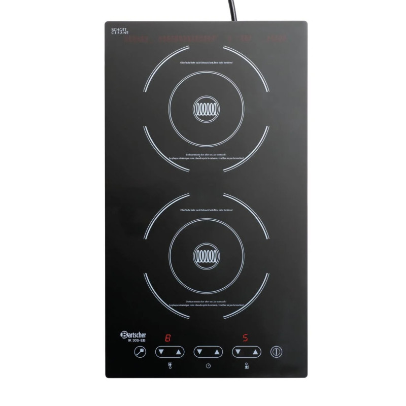 Einbau-Induktionskocher IK 30S-EB – 3000 W Leistung | bartscher