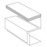 Distributeur serviettes papier mural LED 285x370 | bartsch er
