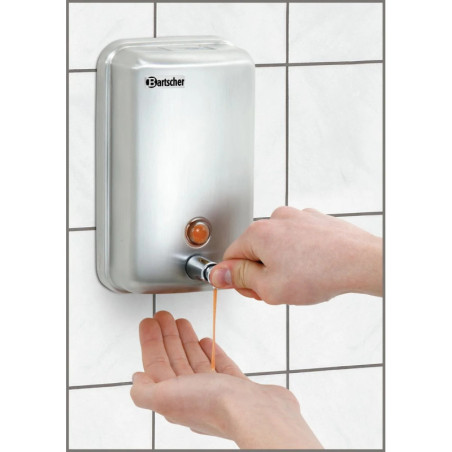 Distributeur savon mural inox 1L – bartschier 850007