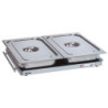 Plaque chauffante GN 2/1 WP300 – Puissance 300W | bartscher