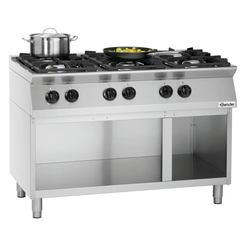 Gasherd MFGO 7060 – 6-flammig, 28,5 kW Leistung | bartscher