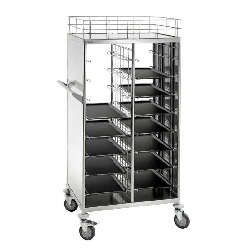 Chariot à plateaux TT1600 capacité 48 kg | bartsch er