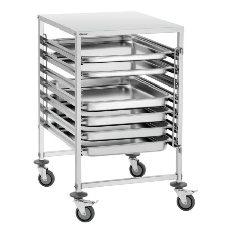Chariot Gastronorm AGN700-2/1 robuste et mobile | bart­scher