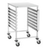 Gastronorm Trolley AGN700-2/1 – Stainless Steel Frame | bartschER