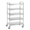Serving Trolley TS501 – Durable Steel, 100kg Capacity | bartsch er