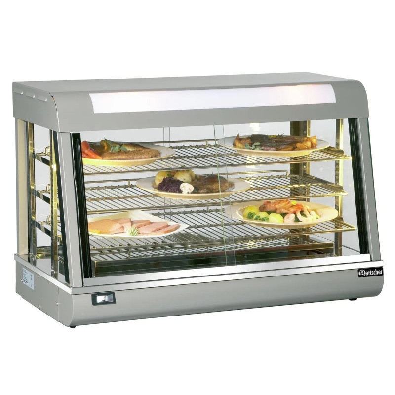 Hot Display Unit Deli II – Sliding Glass Doors | bartschER