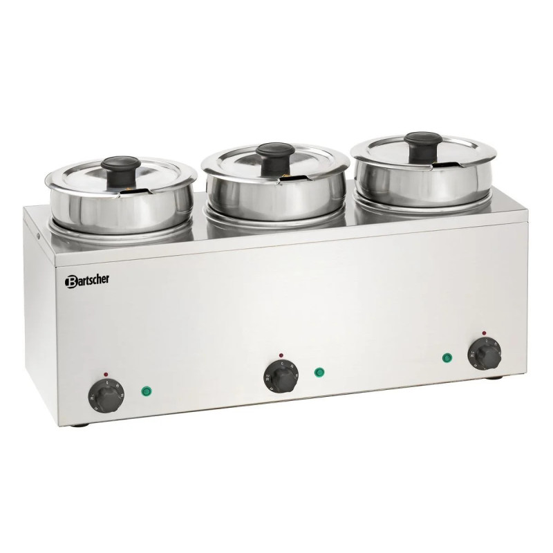 Bain-marie Hotpot 3x3,5L – Chauffage précis | bartscher