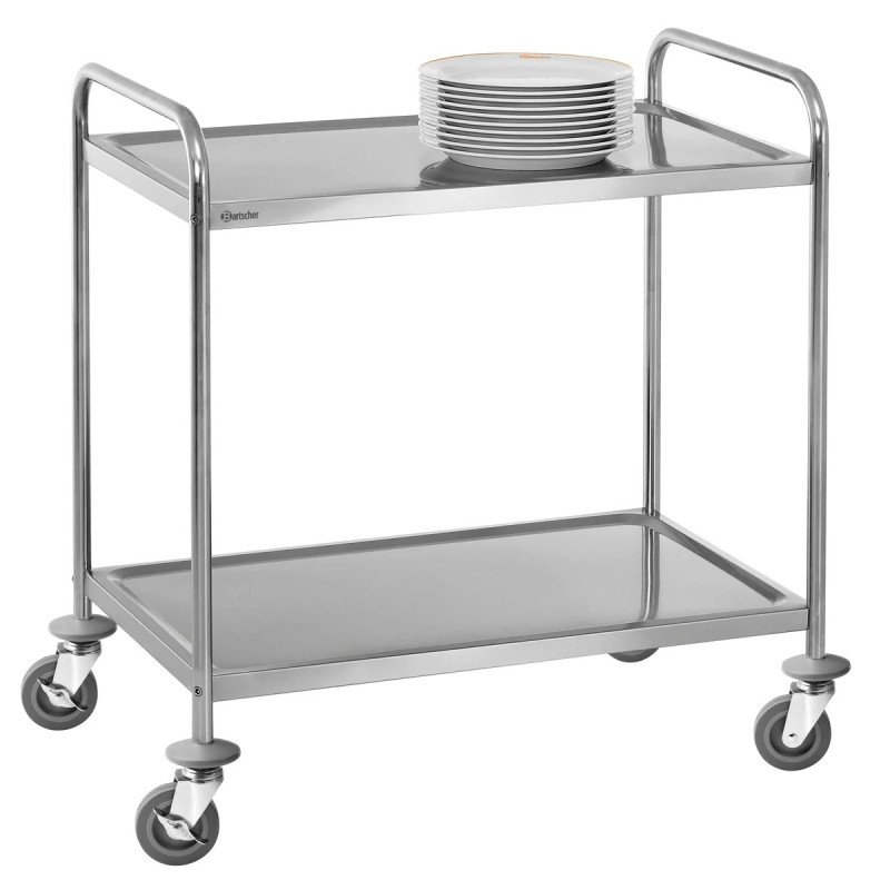 Servierwagen TS200 – robuste Ausführung, 60 kg Traglast | bartscher