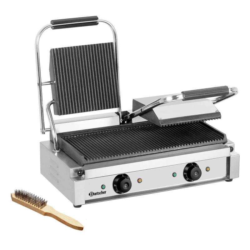 Kontaktgrill 3600 2R – Zwei Heizzonen für flexibles Grillen | bartscher