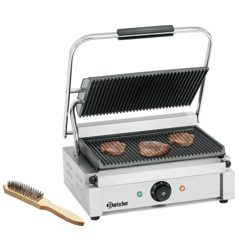 Kontaktgrill Panini mit Gusseisenfläche – bartscher A150674