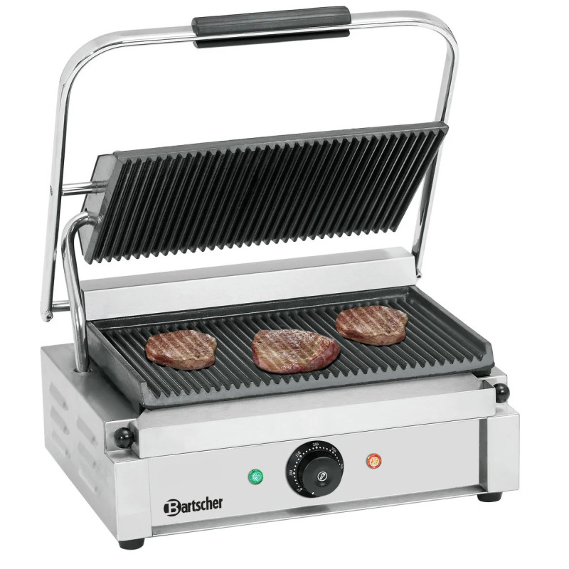 Kontaktgrill Panini mit Gusseisenfläche – bartscher A150674