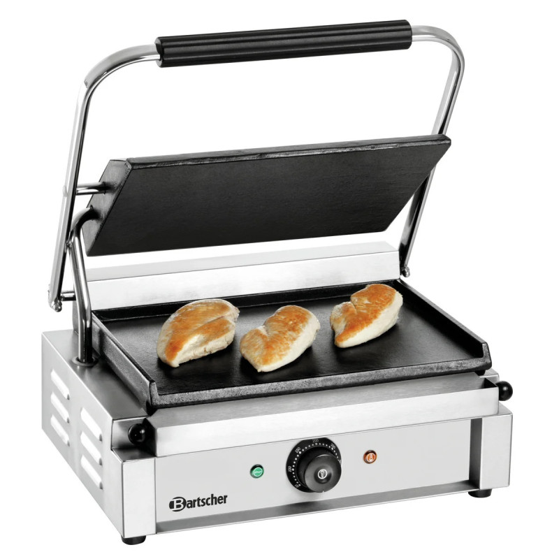 Kontaktgrill Panini – Gusseiserne Grillplatte | bartscher